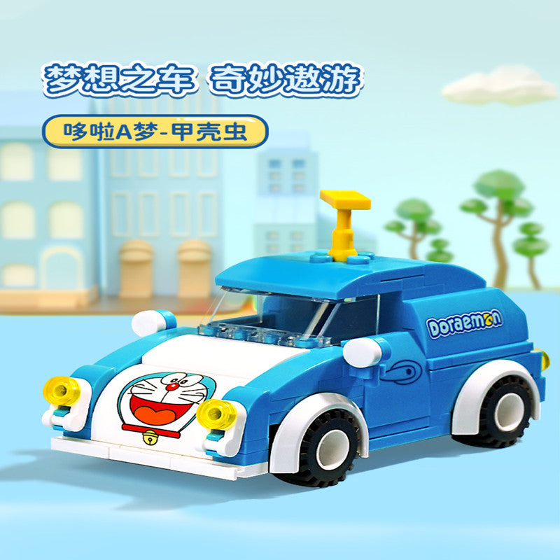 Qman K20406 Doraemon Beetle Car with 152 pieces 1 - LEPIN Germany
