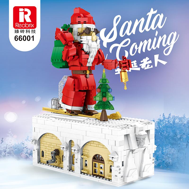 Reobrix 66001 Santa Coming with 1038 pieces 1 - LEPIN Germany