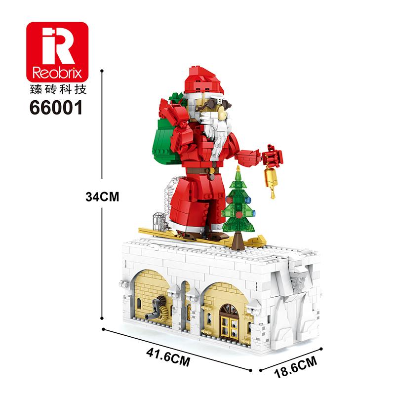 Reobrix 66001 Santa Coming with 1038 pieces 2 - LEPIN Germany