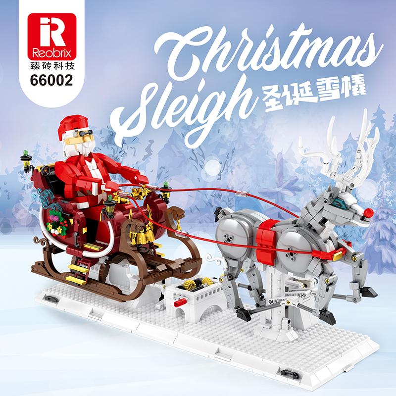Reobrix 66002 Christmas Sleigh with 1572 pieces 1 - LEPIN Germany