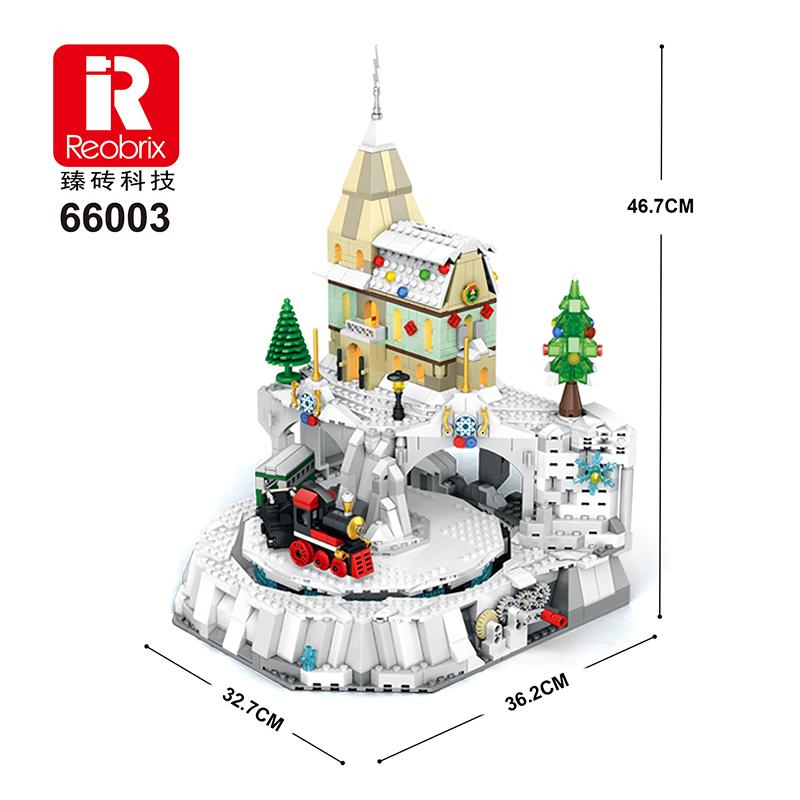 Reobrix 66003 Christmas in Town with 1201 pieces 2 - LEPIN Germany
