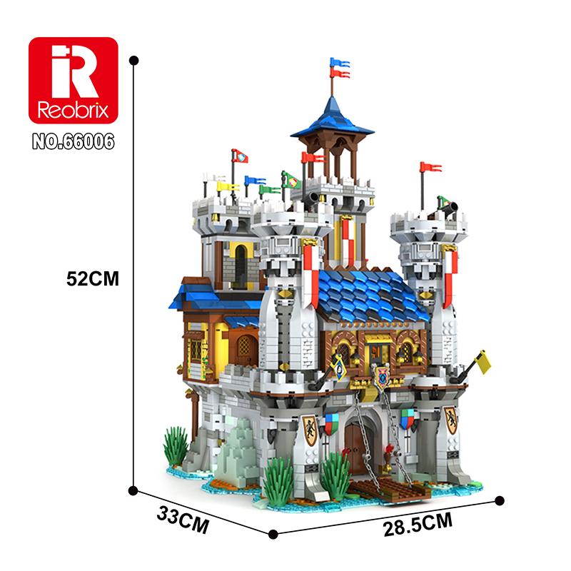 Reobrix 66006 Golden Lion Castle with 2722 pieces 2 - LEPIN Germany