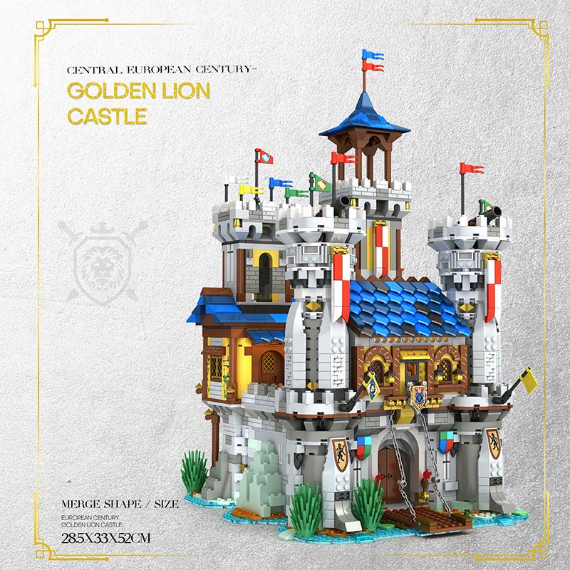 Reobrix 66006 Golden Lion Castle with 2722 pieces 8 - LEPIN Germany