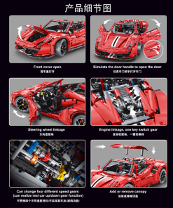 TGL T5005 Super Car 488 with 3608 pieces 3 - LEPIN Germany