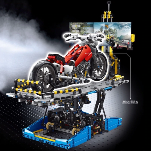 TaiGaoLe T2016 Motorcycle Simulation Test Bench 7 - LEPIN Germany