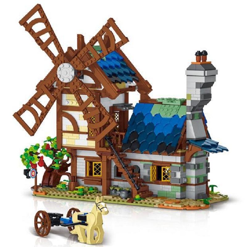 URGE 50103 Medievaltown Windmill with 1824 pieces 1 - LEPIN Germany