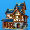 URGE 50105 Medieval Town Stable 1 - LEPIN Germany