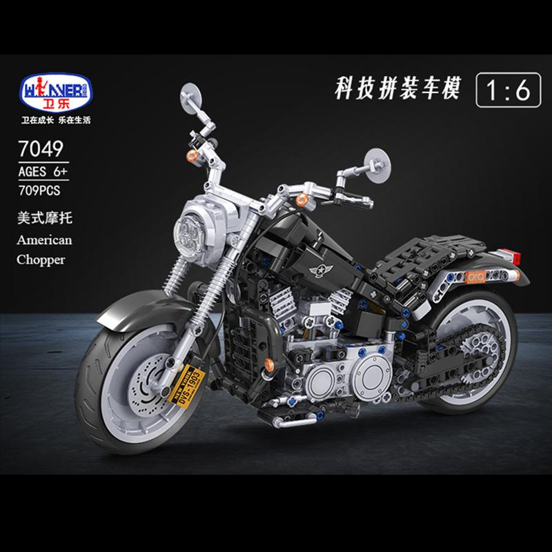 WINNER 7049 American Chopper with 709 pieces 1 - LEPIN Germany