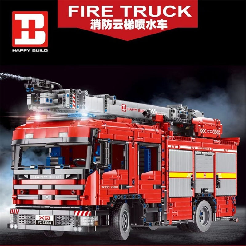 XINYU 23004 RC Fire Truck with 5133 pieces 1 - LEPIN Germany