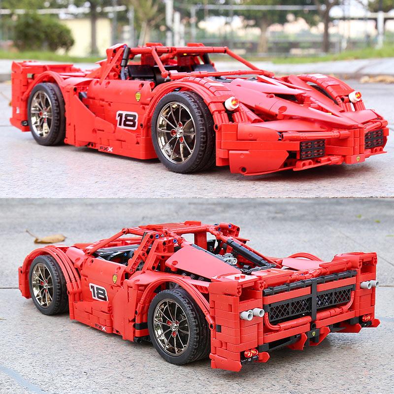Yeshin 13085 Technic Car Toys The FXX Sport Racing Car Set Building Blocks Bricks 1 8 1 - LEPIN Germany