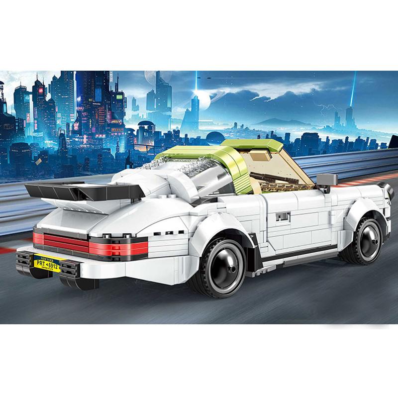 Yeshin 13103 Technic Moc Seriies The White Classic Sport Speed Car legoing Building Blocks Bricks Kits - LEPIN Germany