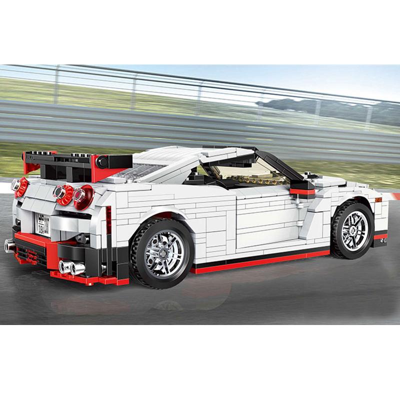 Yeshin 13104 Creator Idea Technic Cars The GTR Speed Racing Car Set Cars legoing Building Blocks 1 - LEPIN Germany