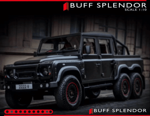 builo qc006 land rover defender pick up 6 wheels flying huntsman kahn design 3325 - LEPIN Germany