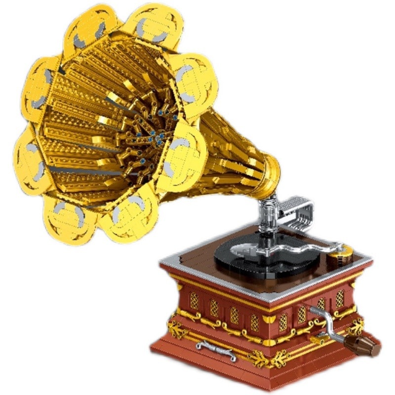 builo yc 21002 classical phonograph with app control 3931 - LEPIN Germany