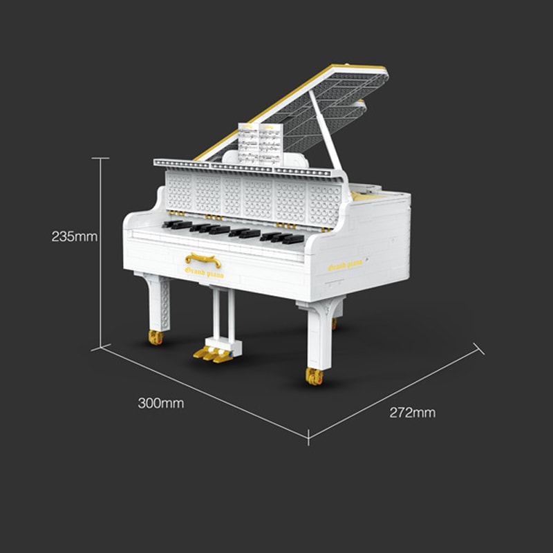 builo yc 21003 white dreamer piano 3543 - LEPIN Germany