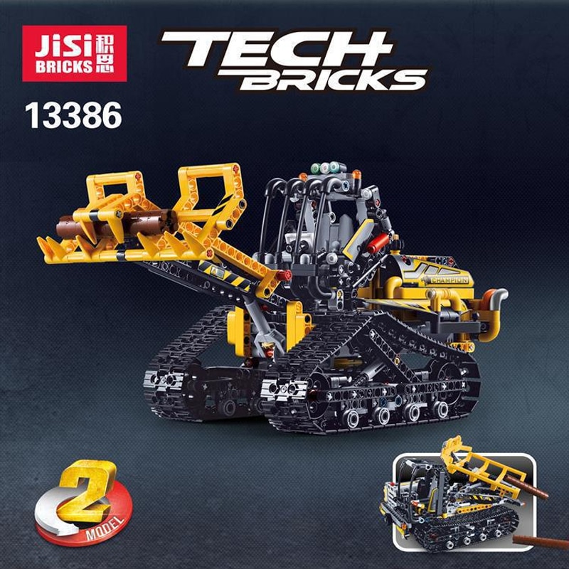 decool 13386 tracked loader compatible moc 42094 6398 - LEPIN Germany