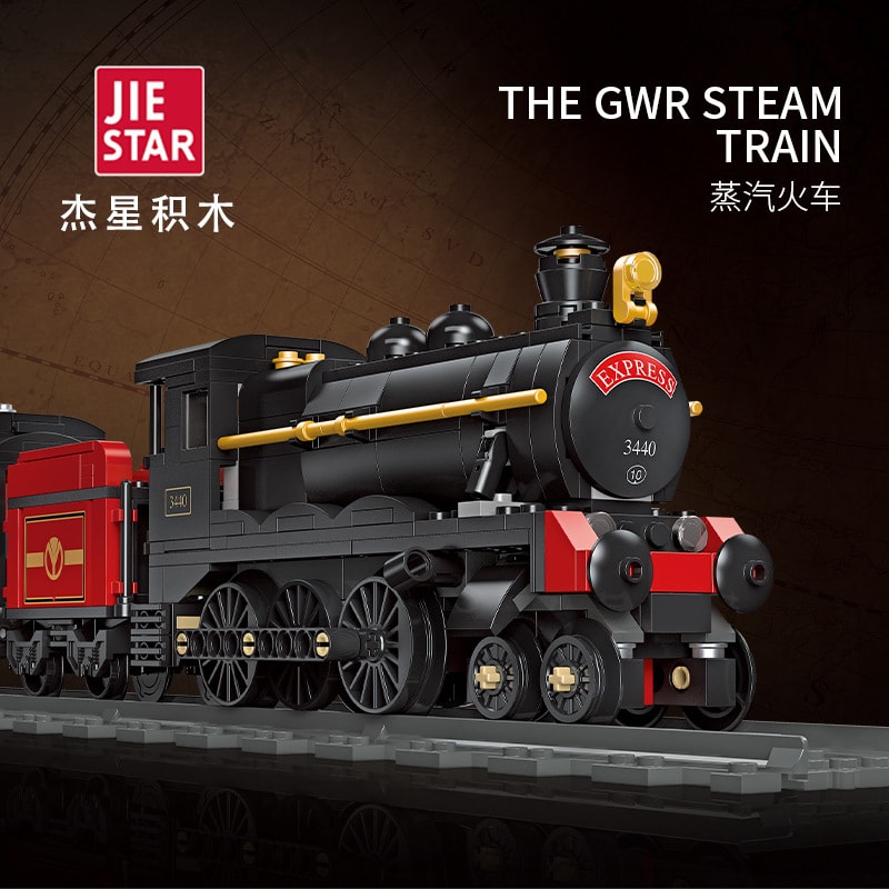 jiestar 59002 the gwr steam train 5940 - LEPIN Germany