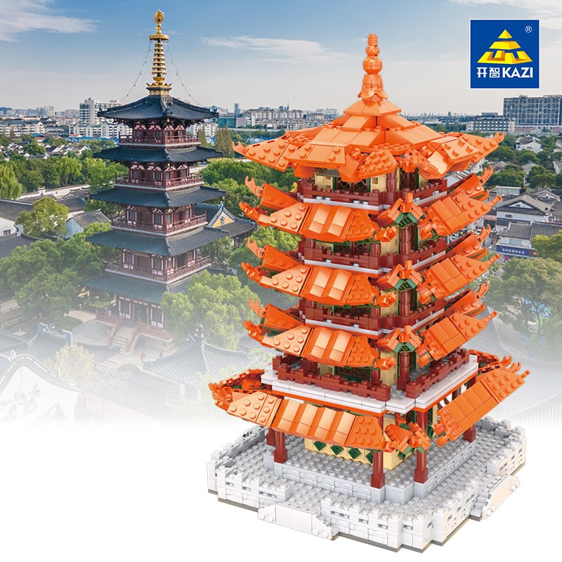 kazi ky2015 tourism and cultural creation hanshan ancient tower 7089 - LEPIN Germany
