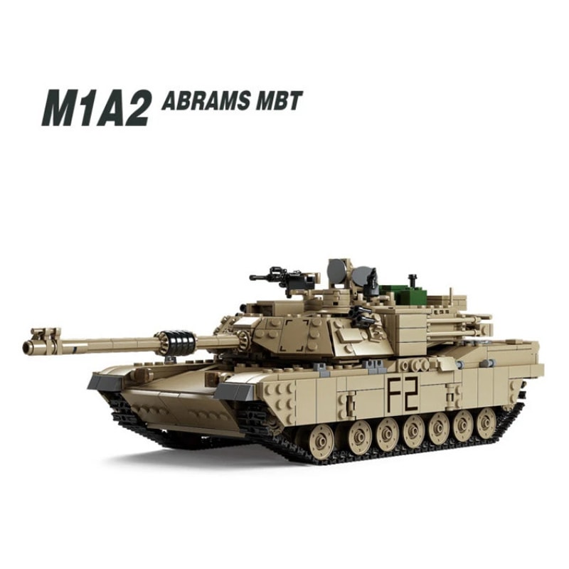 kazi ky 10000 m1a2 abrams mbt and hummer 2 in 1 5913 - LEPIN Germany