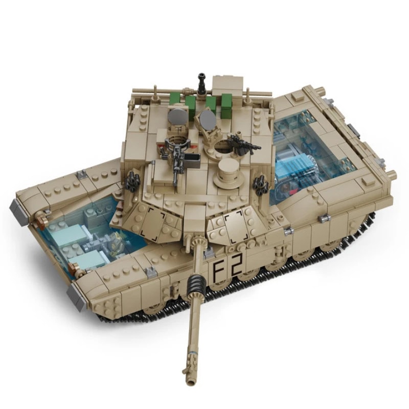 kazi ky 10000 m1a2 abrams mbt and hummer 2 in 1 7602 - LEPIN Germany