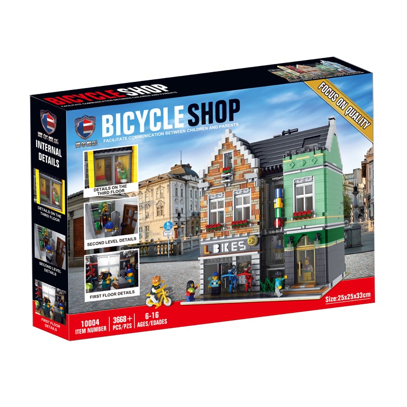 lej 10004 bicycle shop building 1945 - LEPIN Germany