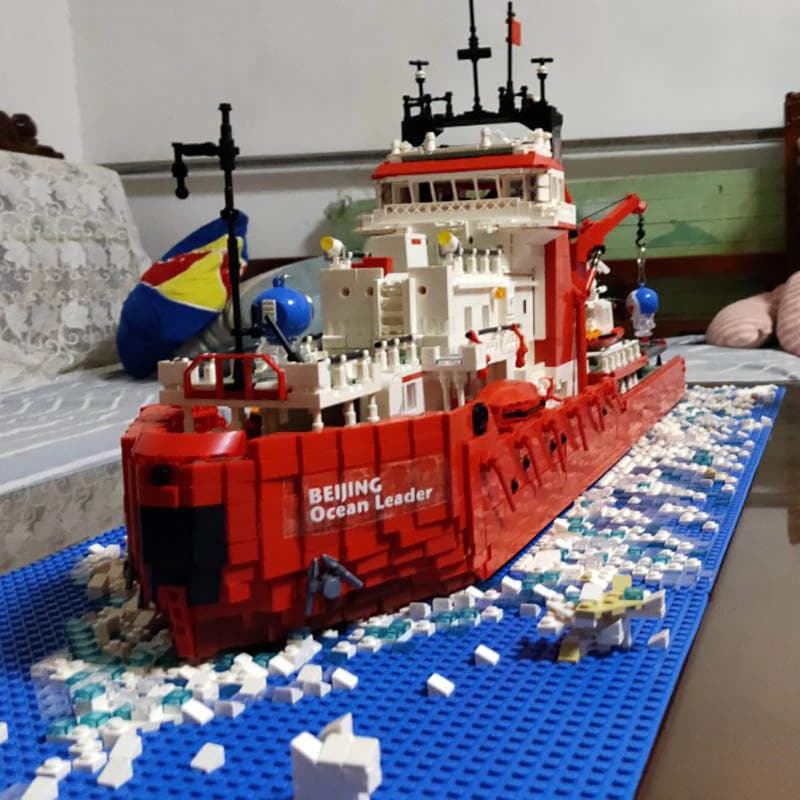 lej 60001 beijing marine leader antarctic research ship 1268 - LEPIN Germany