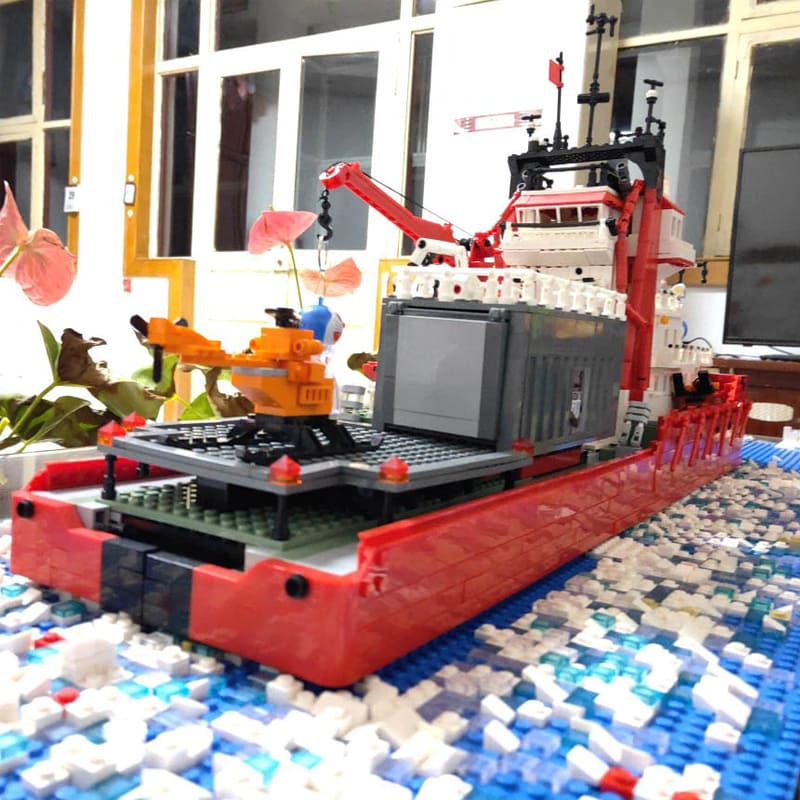 lej 60001 beijing marine leader antarctic research ship 1460 - LEPIN Germany