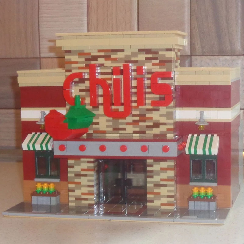 moc 0203 chilis restaurant with 2243 pieces 2 - LEPIN Germany
