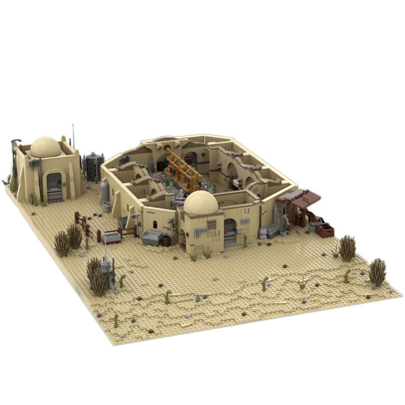 moc 10024 mos eisley cantina with 3450 pieces - LEPIN Germany