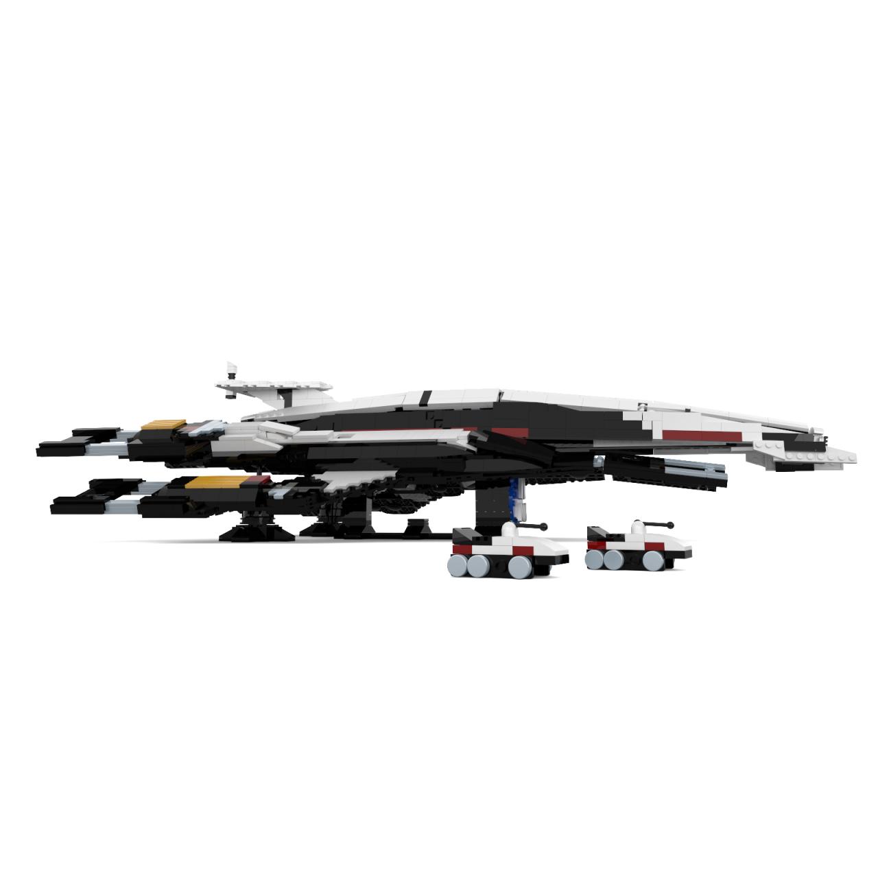 moc 21578 mass effect normandy sr 1 with 1886 pieces 1 - LEPIN Germany