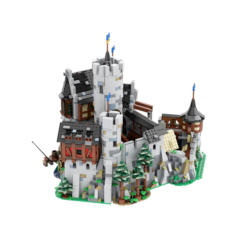 moc 24877 lowenstein castle with 3609 pieces 1 - LEPIN Germany