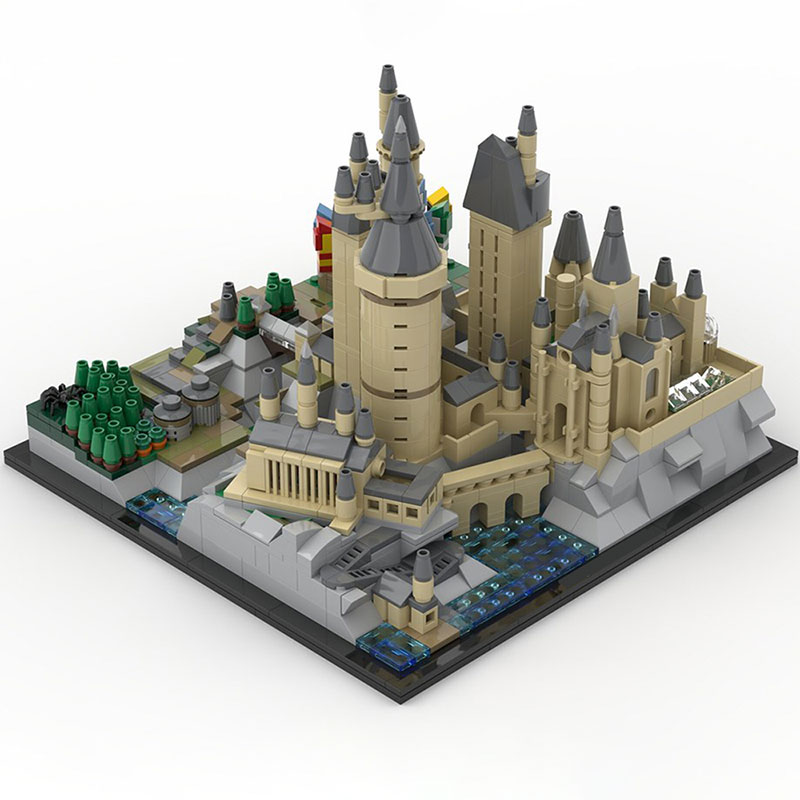 moc 25280 hogwarts castle architecture with 1347 pieces 2 - LEPIN Germany