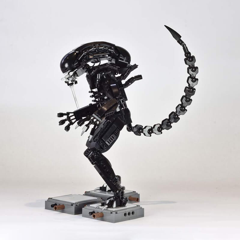moc 27578 alien xenomorph with 599 pieces 2 - LEPIN Germany