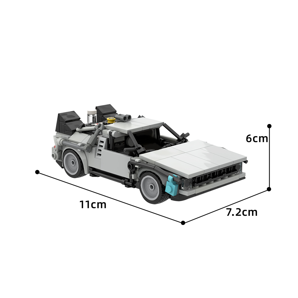 moc 30085 dmc delorean with 366 pieces 1 - LEPIN Germany