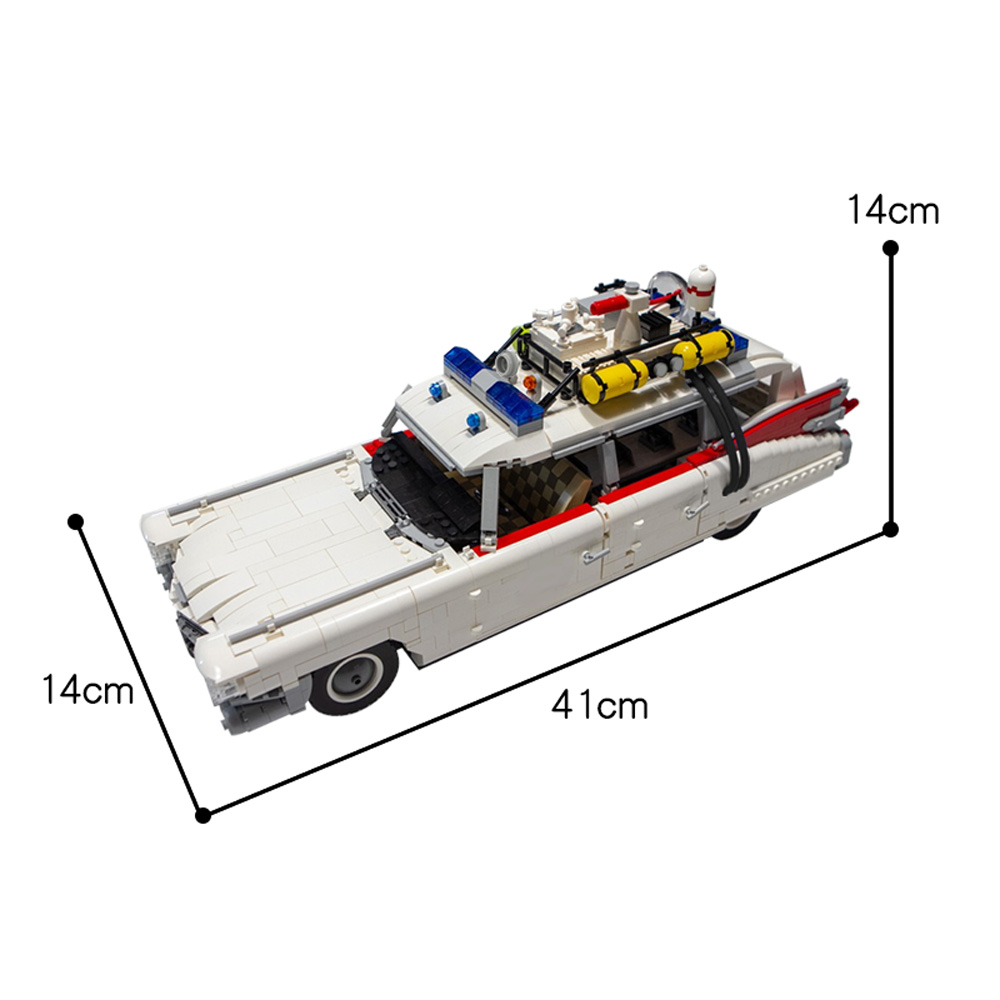 moc 30590 ecto 1 with 1887 pieces 1 - LEPIN Germany