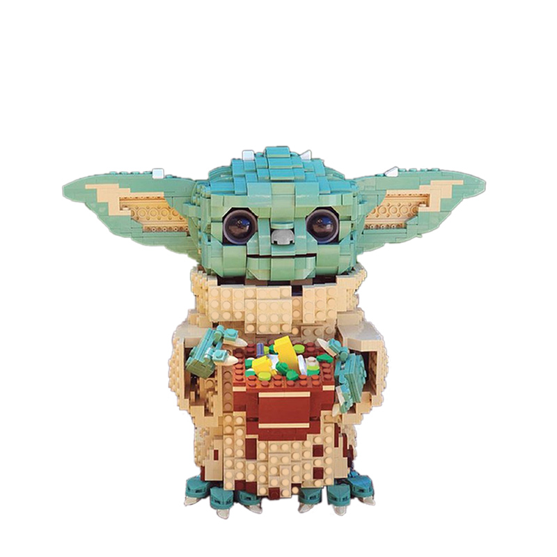 moc 38952 the child aka baby yoda with 1482 pieces - LEPIN Germany