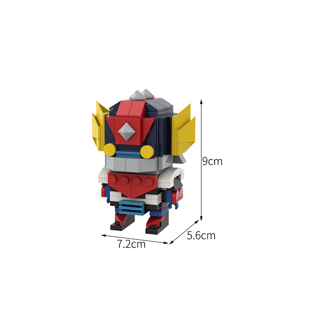 moc 39245 goldrake grendizer with 132 pieces 1 - LEPIN Germany