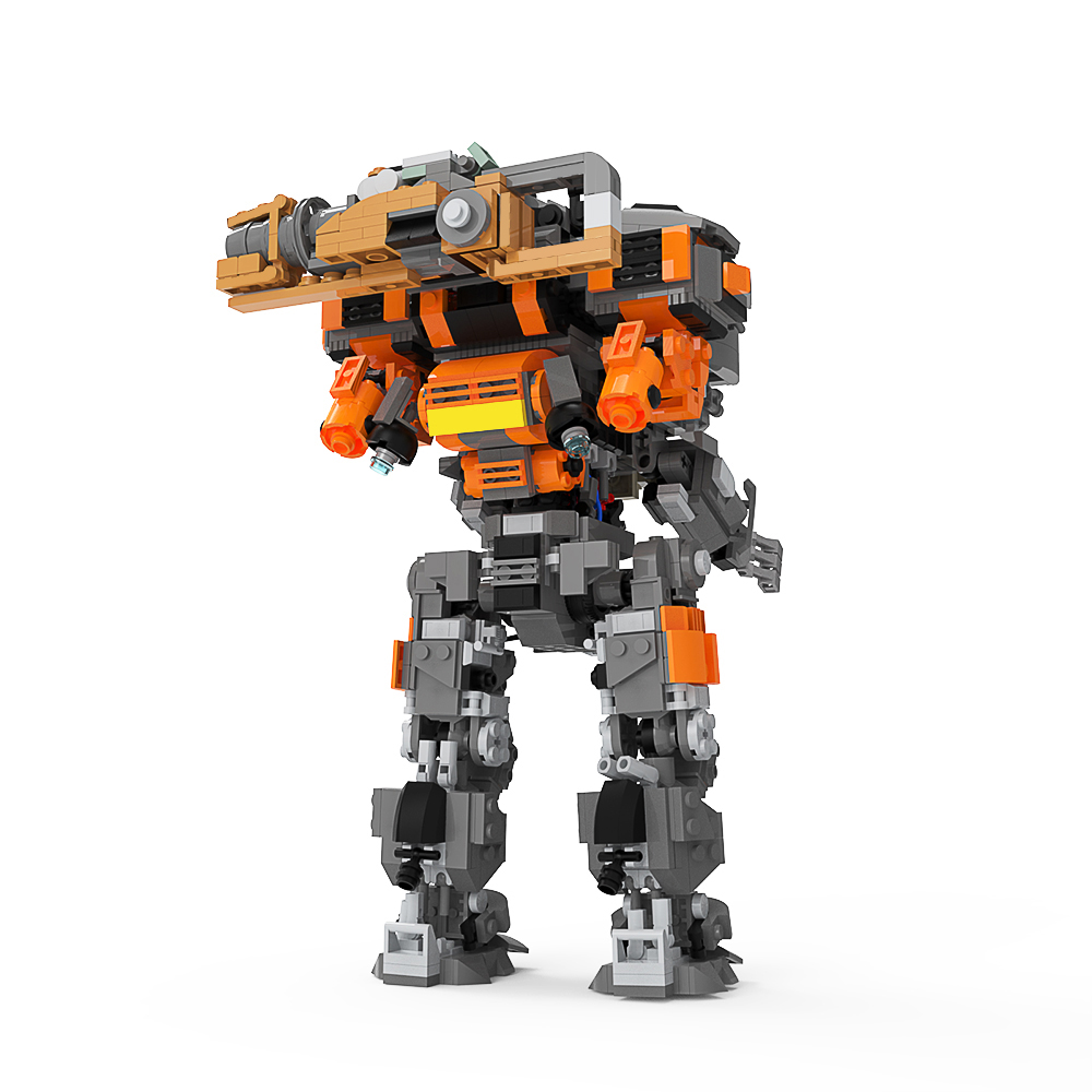 moc 39614 titanfall 2 kanes scorch titan with 1345 pieces 1 - LEPIN Germany