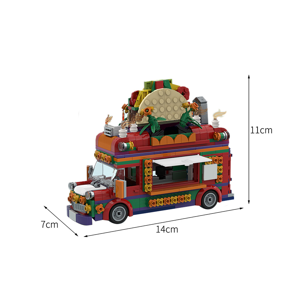 moc 47492 taco truck with 657 pieces 1 - LEPIN Germany