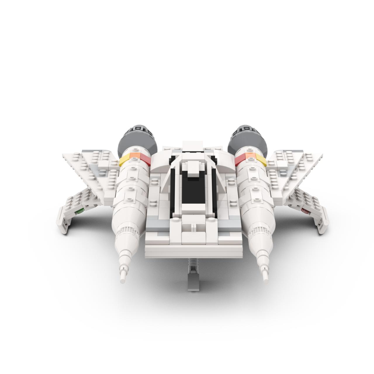 moc 48610 buck rogers starfighter ship with 548 pieces 2 - LEPIN Germany