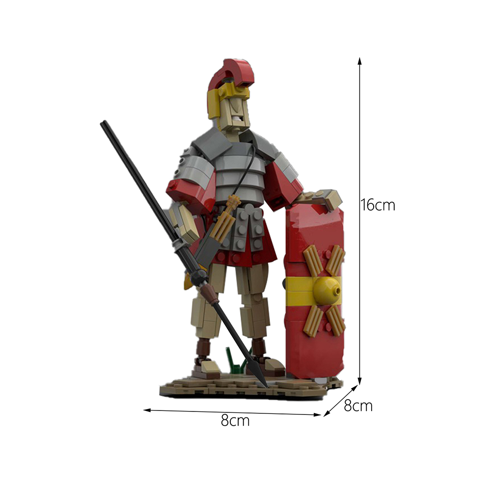 moc 50465 roman legionary with 213 pieces 1 - LEPIN Germany