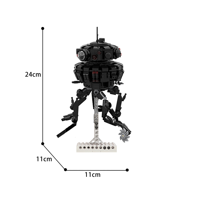 moc 53207 imperial probe droid star wars by dmarkng moc factory 112103 - LEPIN Germany