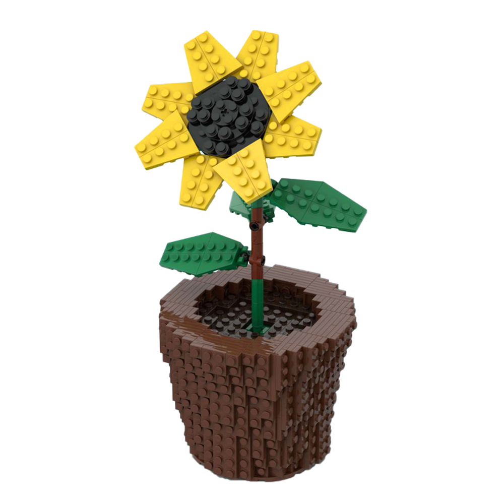 moc 59730 sunflower creator by anakin2001 moc factory 002907 - LEPIN Germany