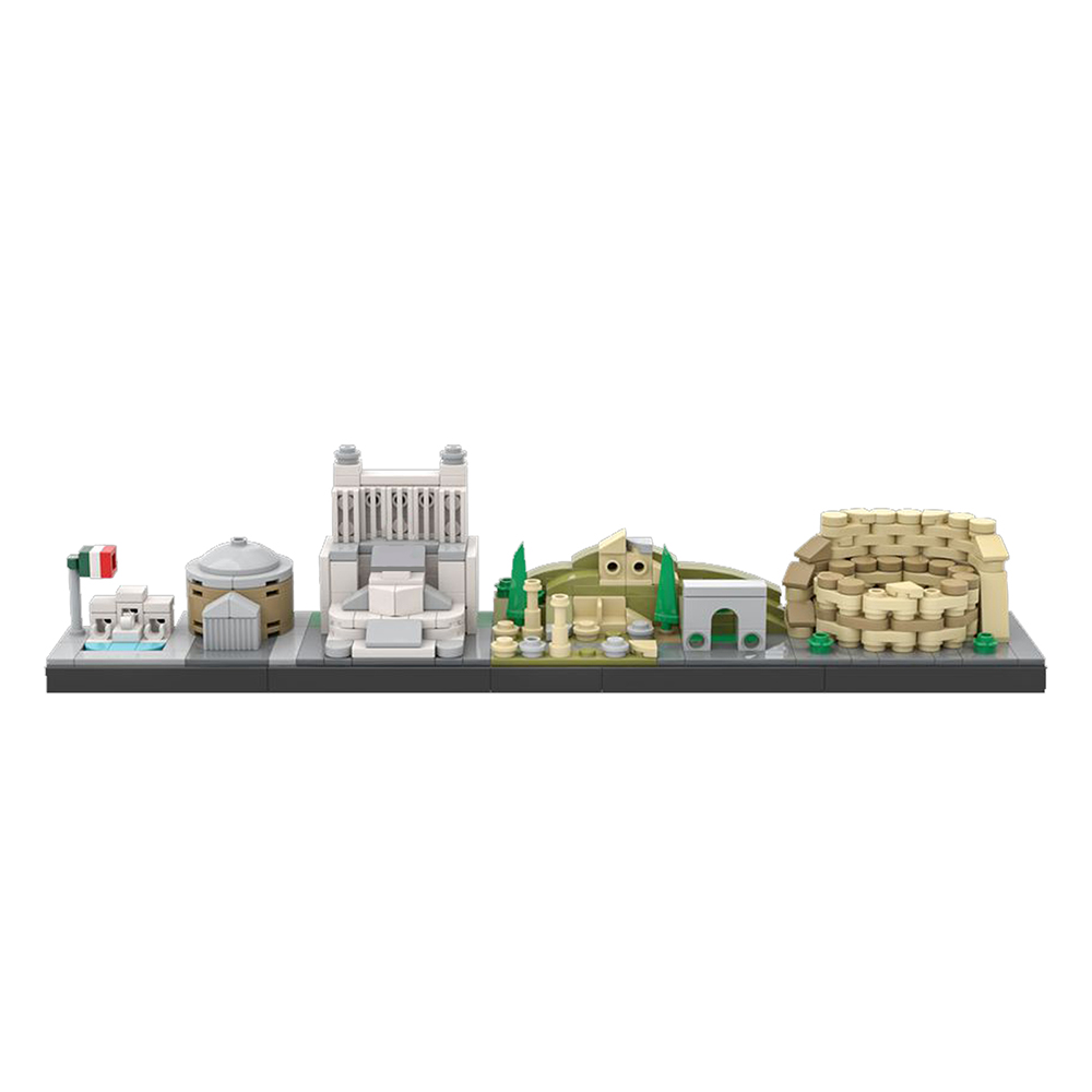 moc 65023 rome skyline with 373 pieces - LEPIN Germany
