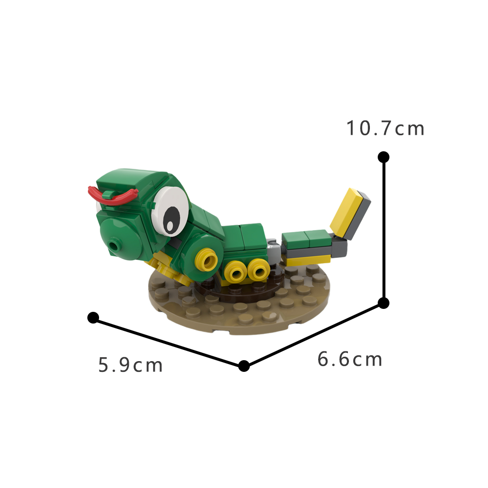 moc 66998 caterpie with 60 pieces 1 - LEPIN Germany