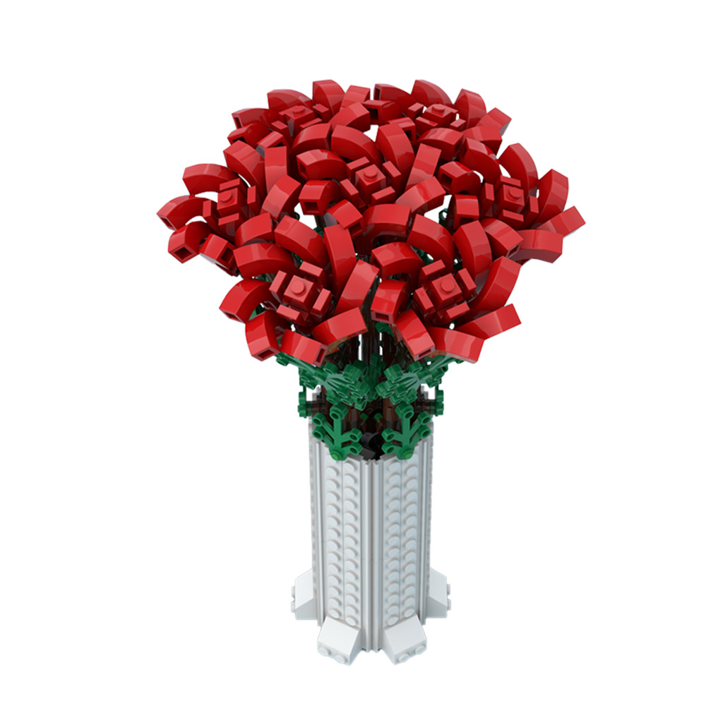 moc 67229 small bouquet of roses creator by ben stephenson moc factory 234625 1 - LEPIN Germany