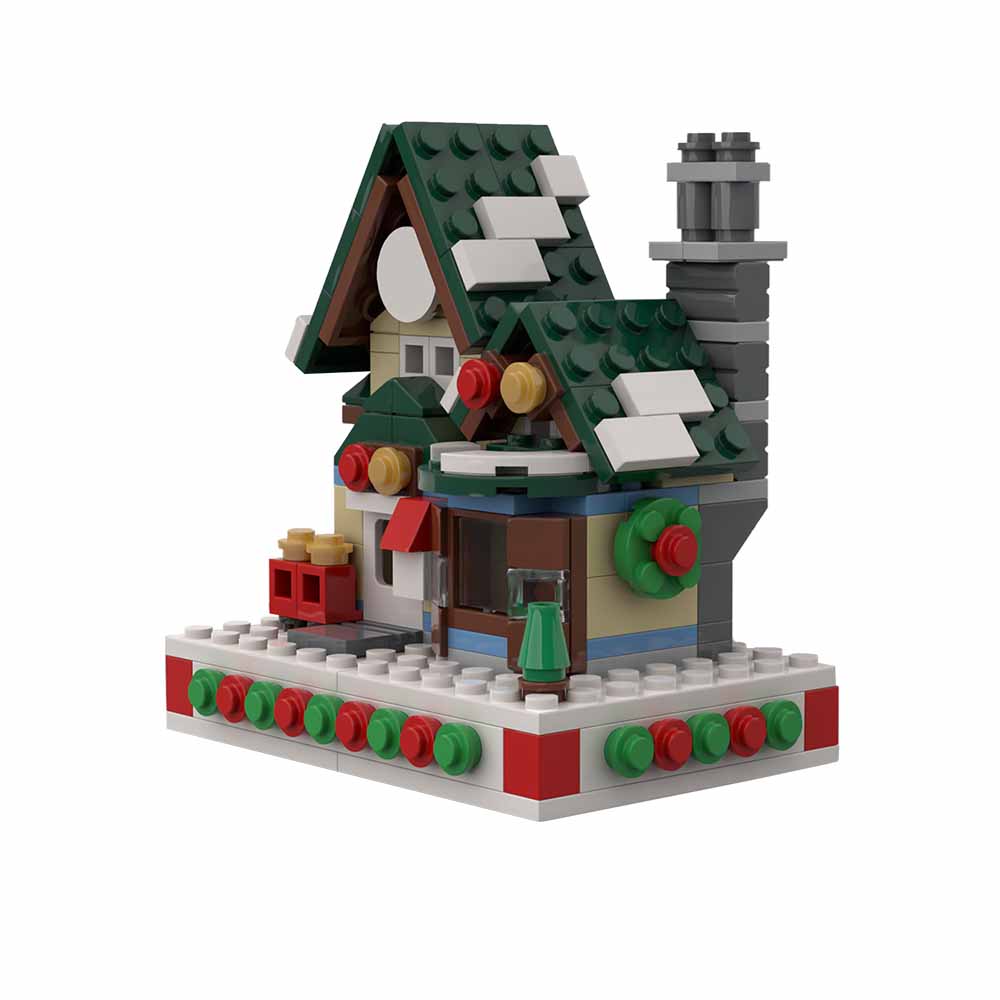 moc 70382 mini winter post office with 276 pieces 1 - LEPIN Germany