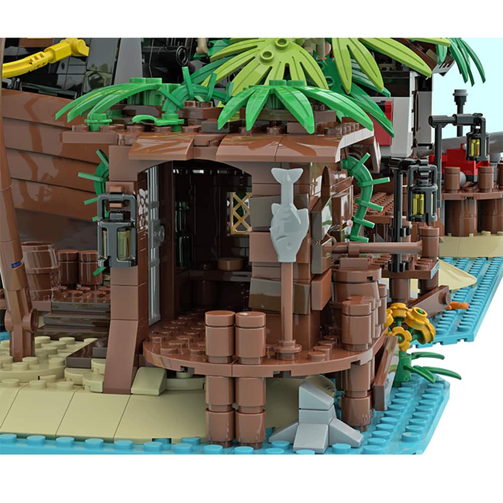 moc 71229 pirate shed 21322 barracuda bay extension creator by maniu 81 moc factory 213603 - LEPIN Germany