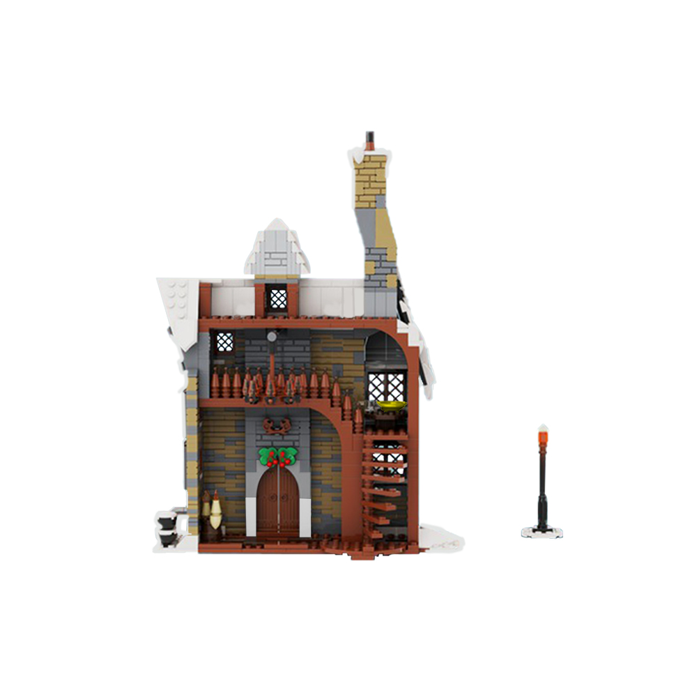 moc 71236 hogsmeade three broomsticks inn with 1279 pieces 1 - LEPIN Germany