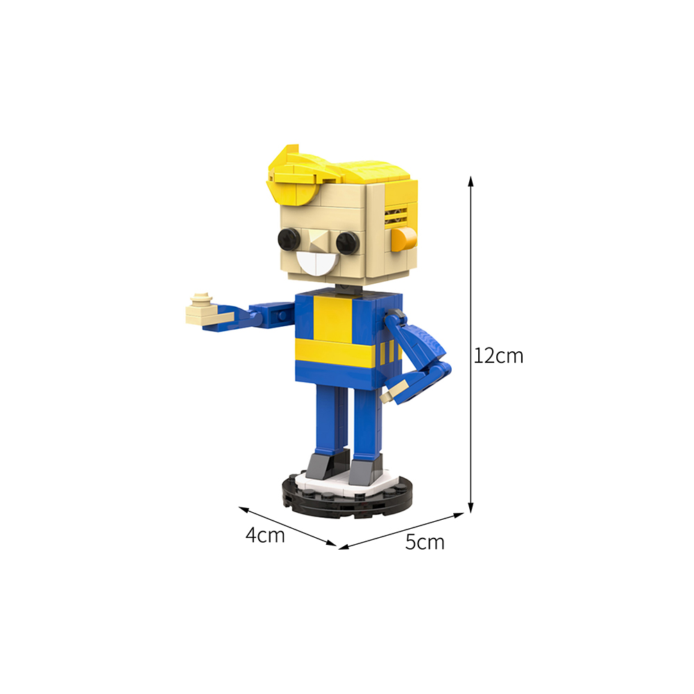 moc 71939 head vault boy with 140 pieces 1 - LEPIN Germany